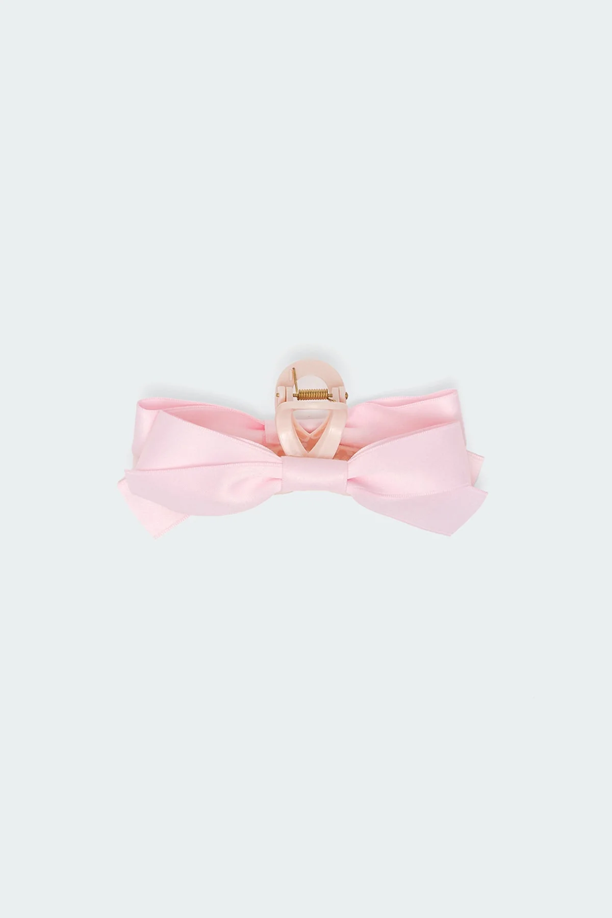 Satin Effect Bow Hair Clip - Image 2