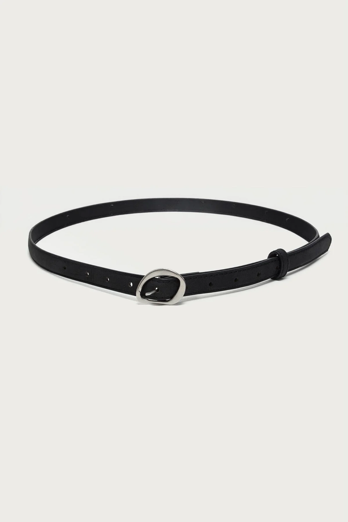 Faux Suede Slim Belt - Image 2
