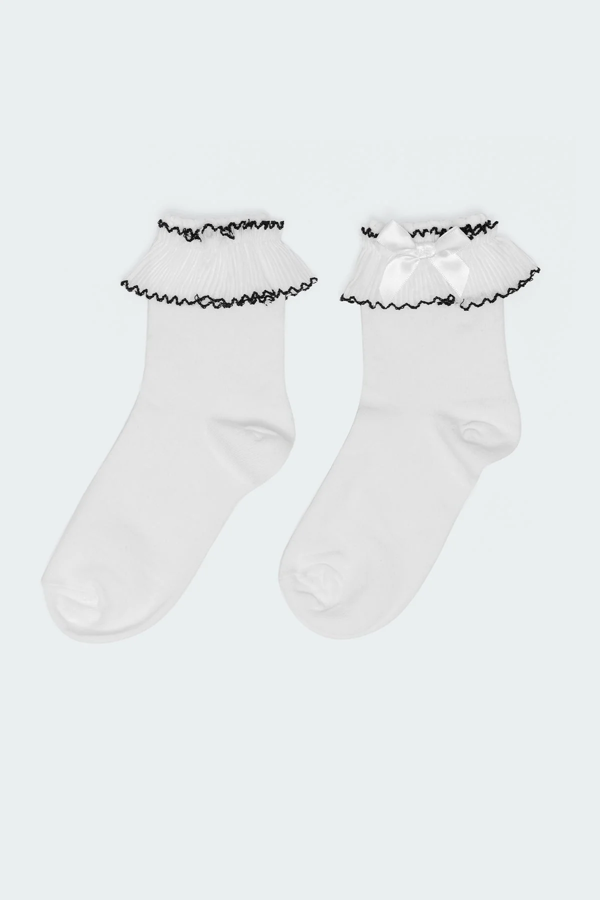Ruffle & Bow Socks - Image 3