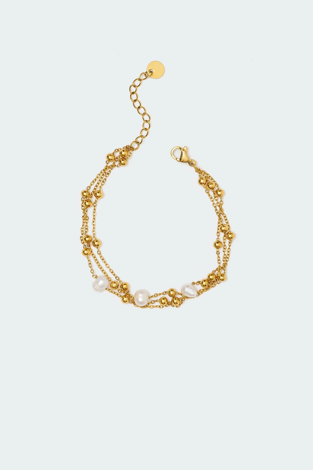 Pearly Layered Bracelet - Image 2