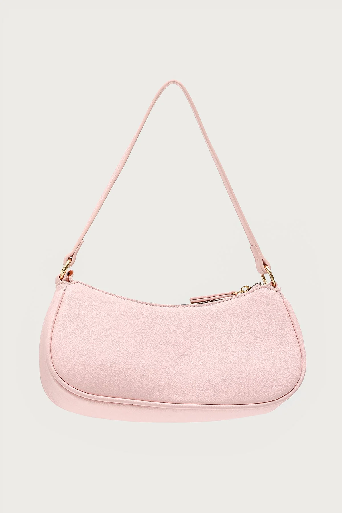 Zinnia Faux Leather Buckle Bag - Image 4