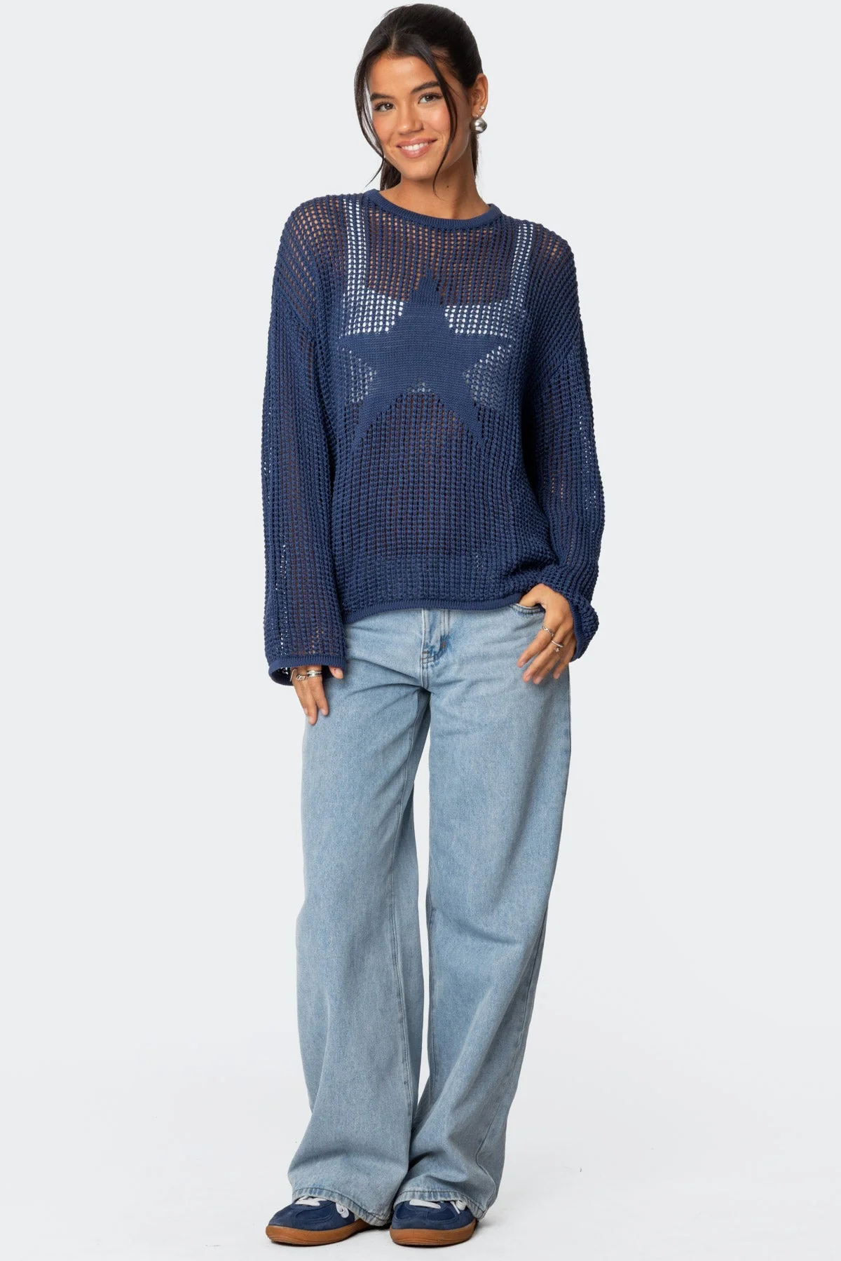 Seeing Stars Oversized Sweater - Image 5