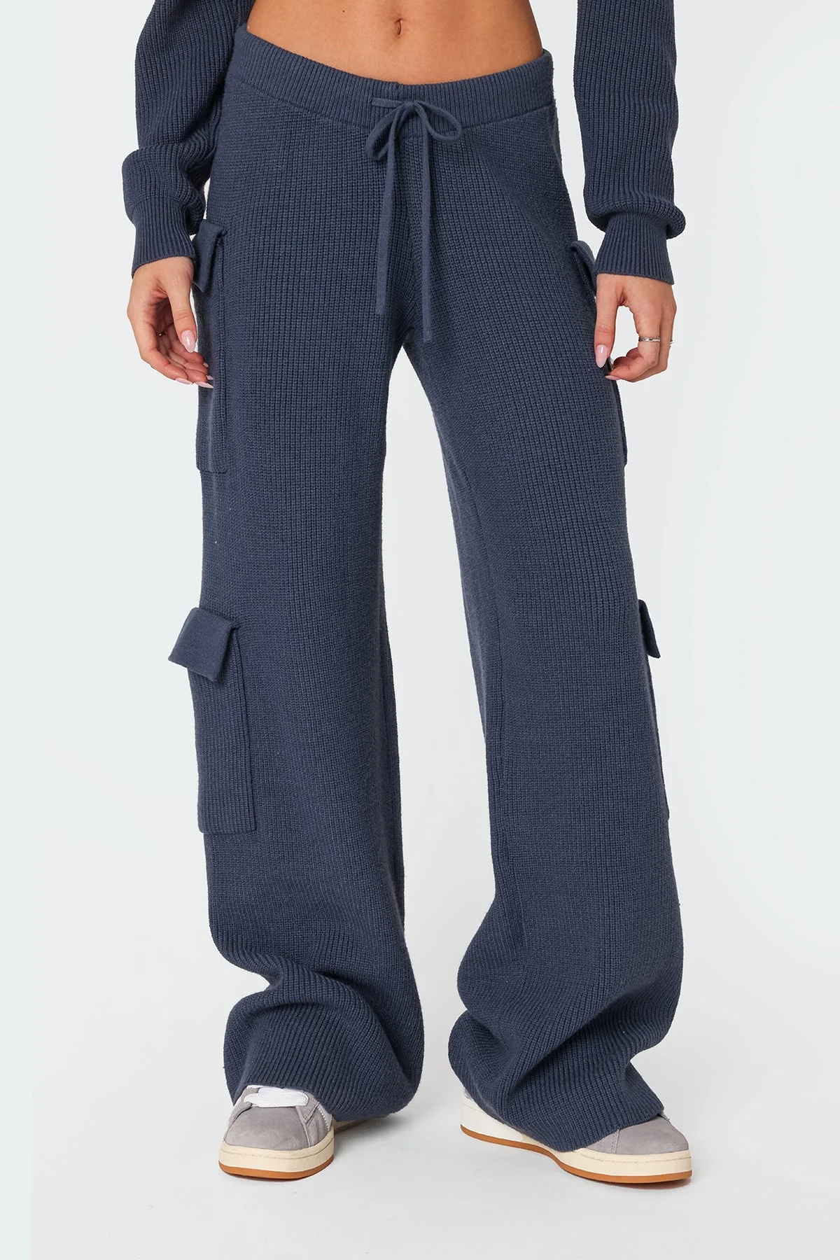 Wynter Knit Cargo Trousers - Image 2