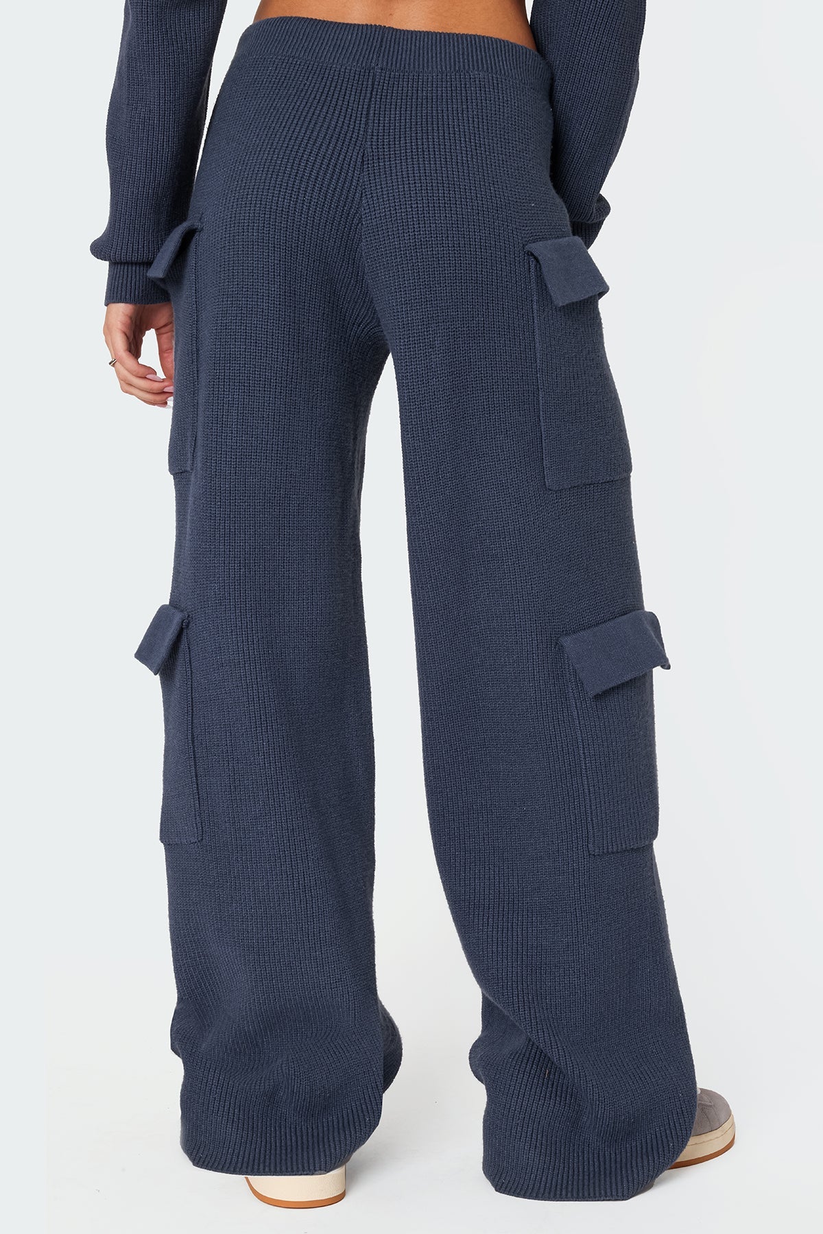 Wynter Knit Cargo Trousers - Image 4