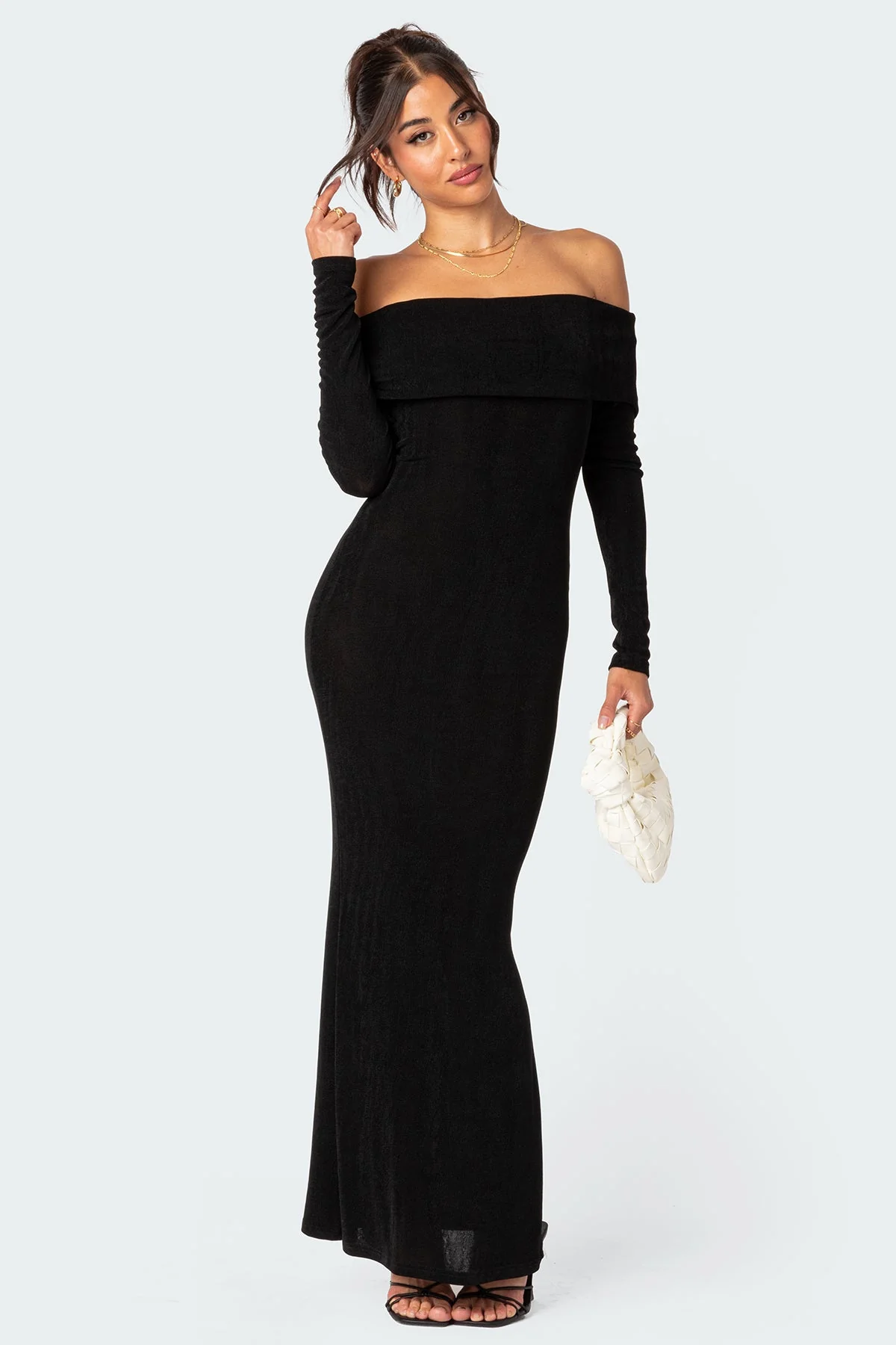 Susan Fold Over Maxi Dress - Image 5
