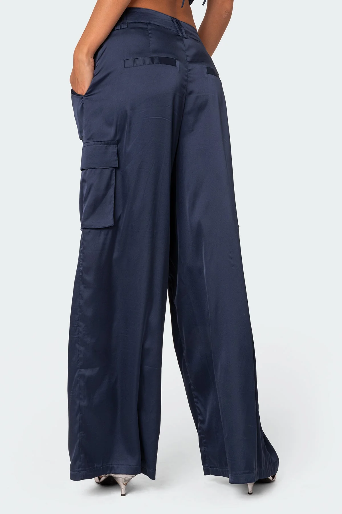 Kelsey Satin Trousers - Image 4