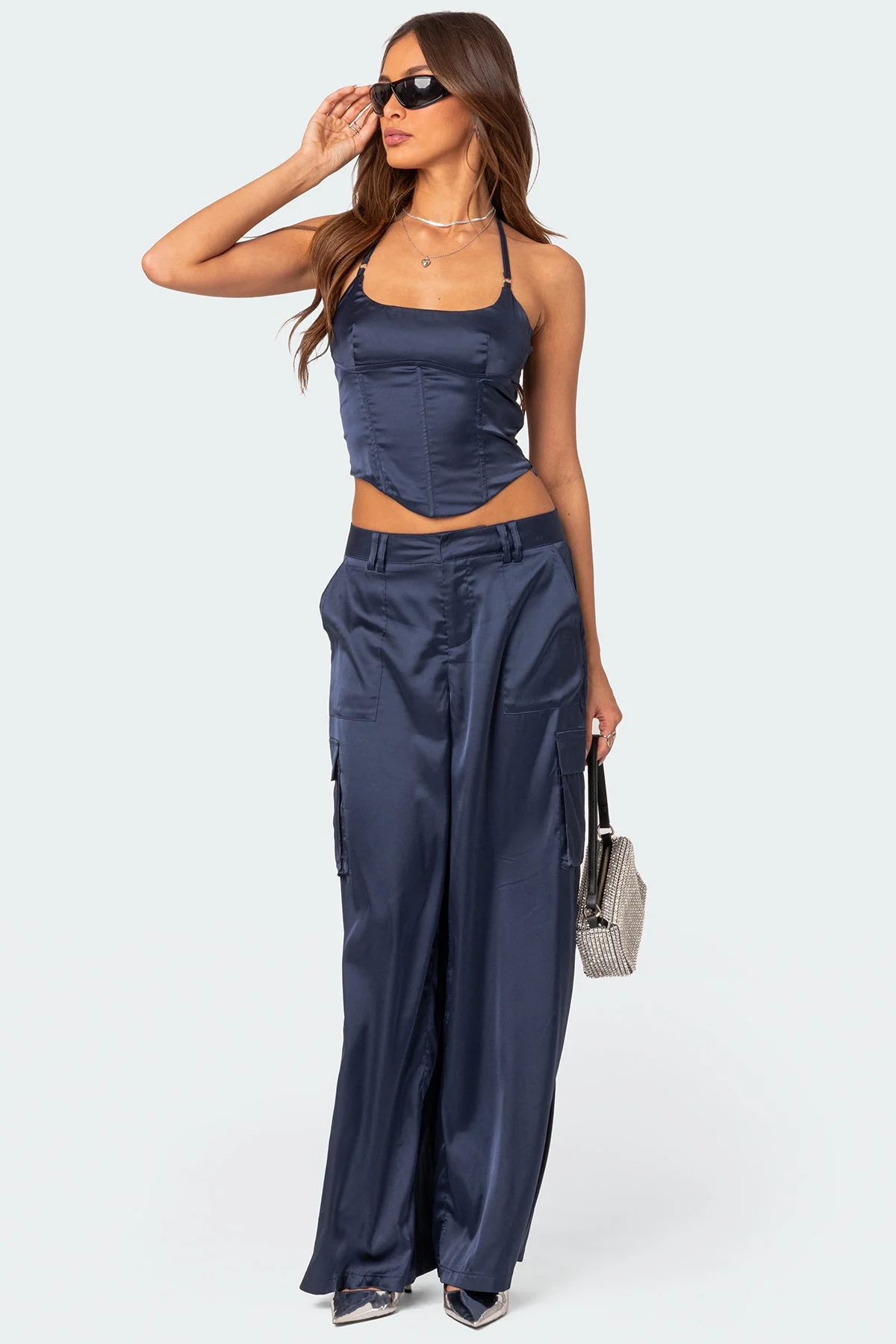 Kelsey Satin Trousers - Image 5