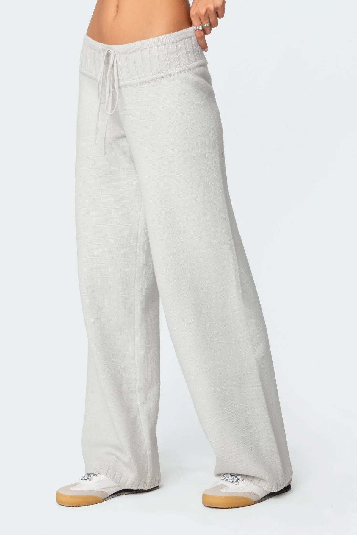 Russell Straight Leg Knit Trousers - Image 4
