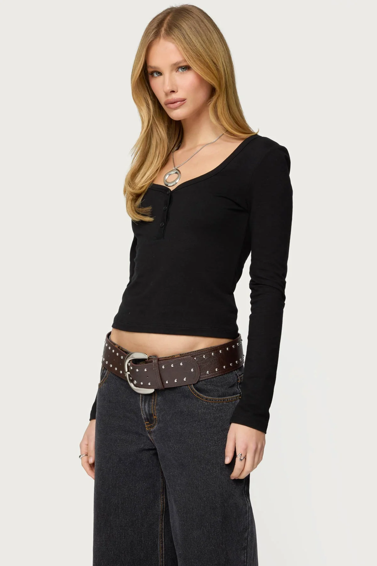 Leah Henley Top - Image 2