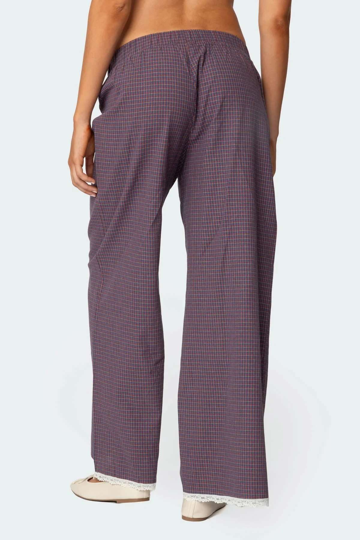 Dakota Plaid Trousers - Image 5