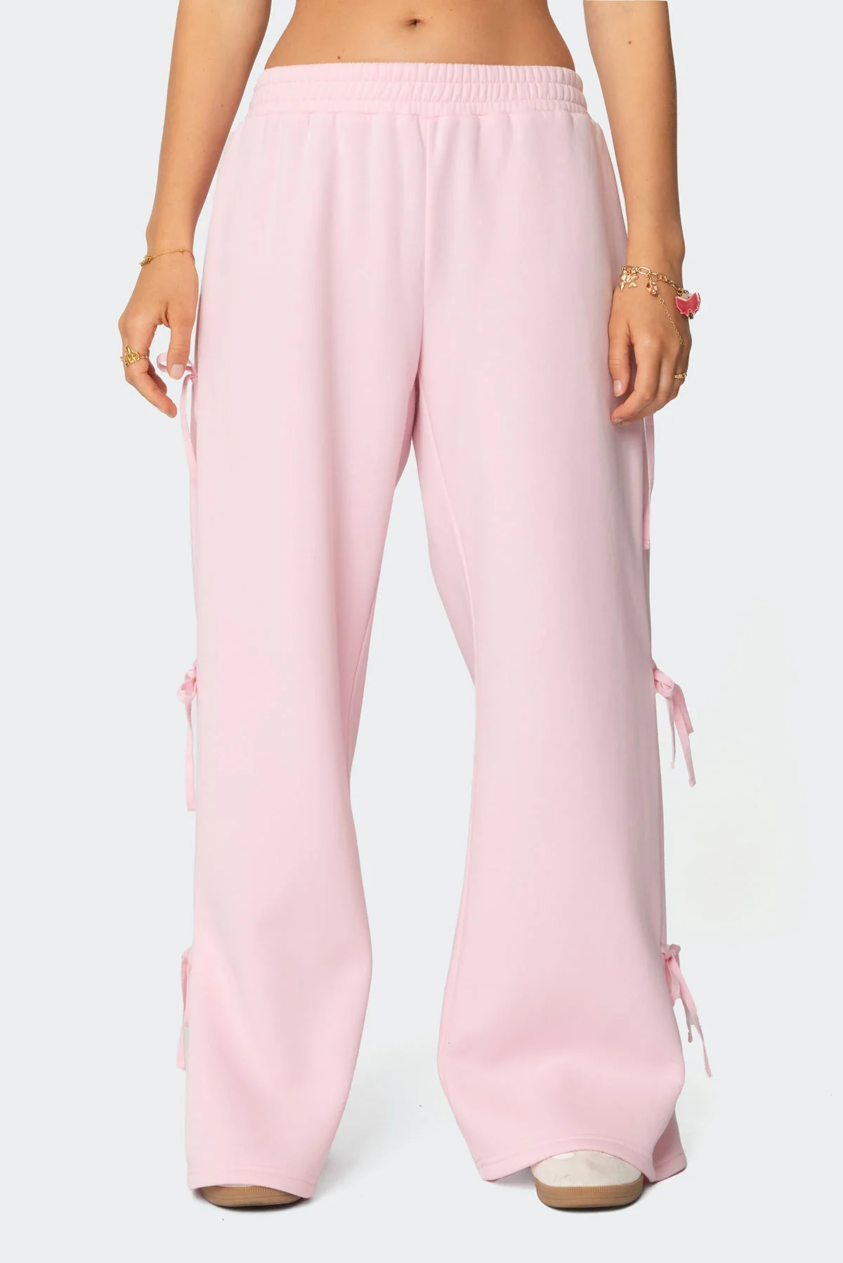 Claudette Baggy Ribbon Joggers - Image 3