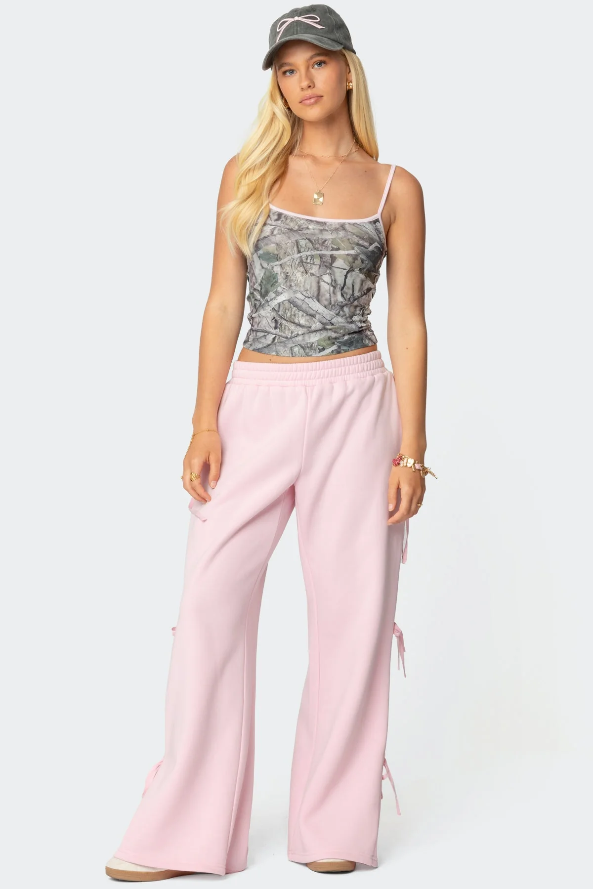 Claudette Baggy Ribbon Joggers - Image 5