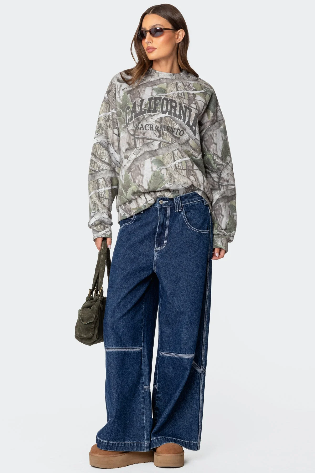 Cali Baby Camo Sweatshirt - Image 2