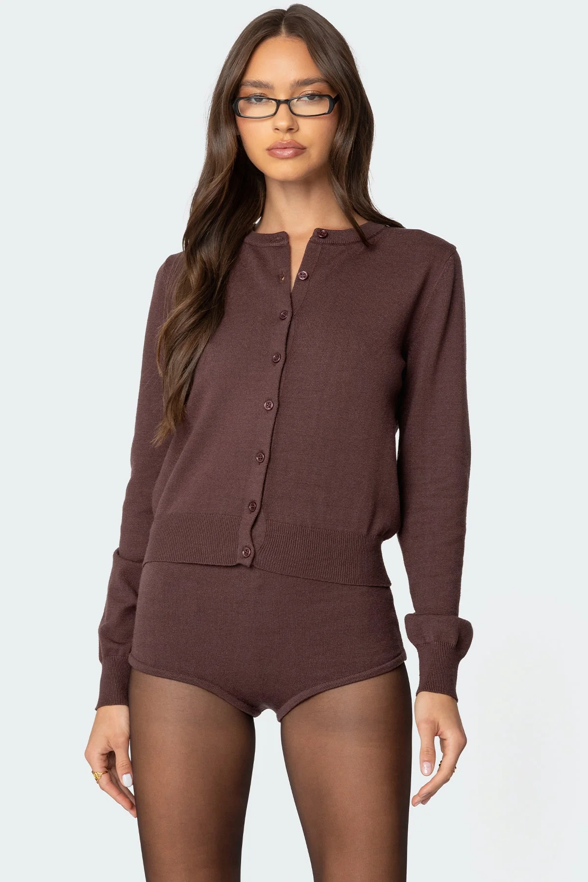 Ashlin Button Up Knit Cardigan