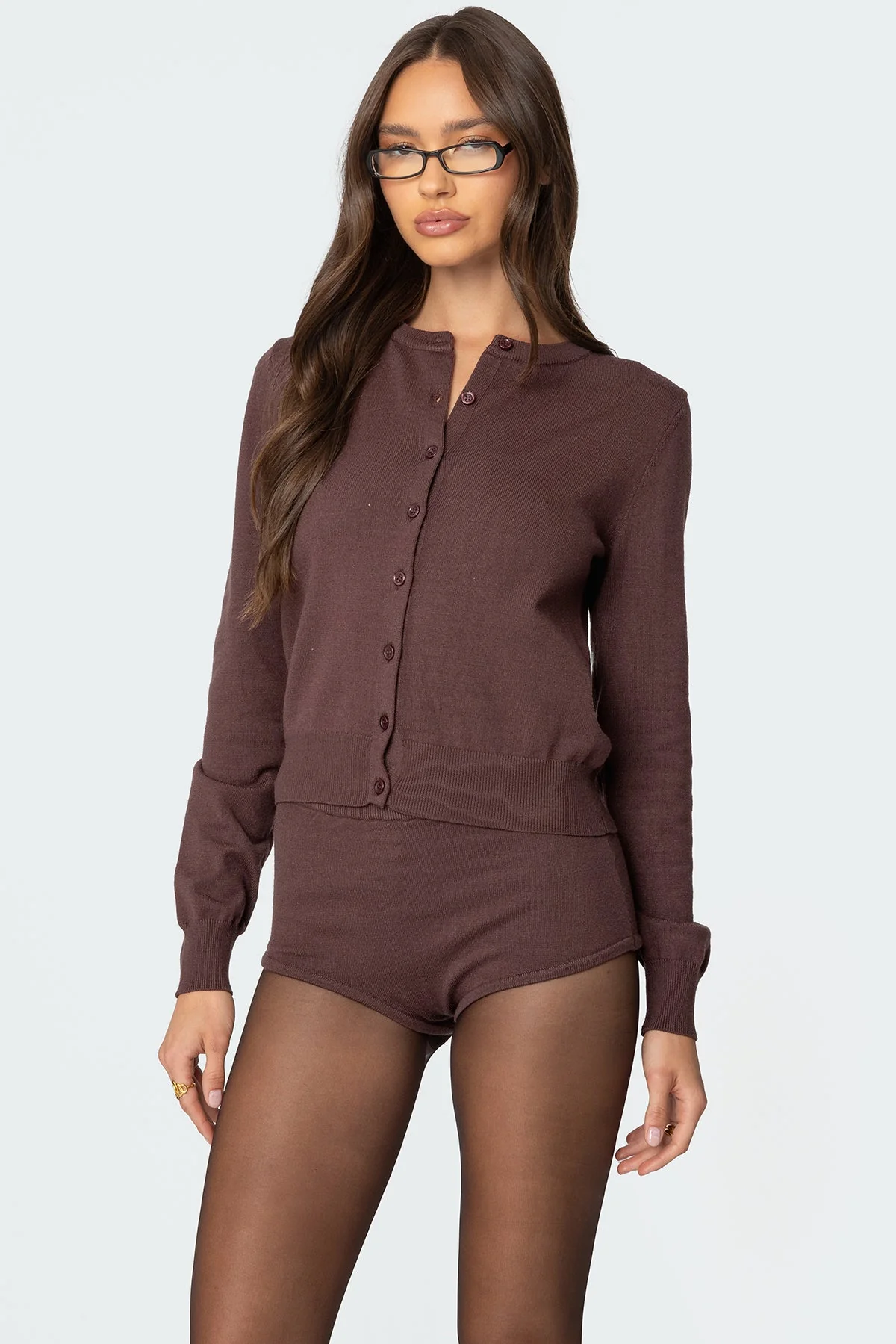 Ashlin Button Up Knit Cardigan - Image 3