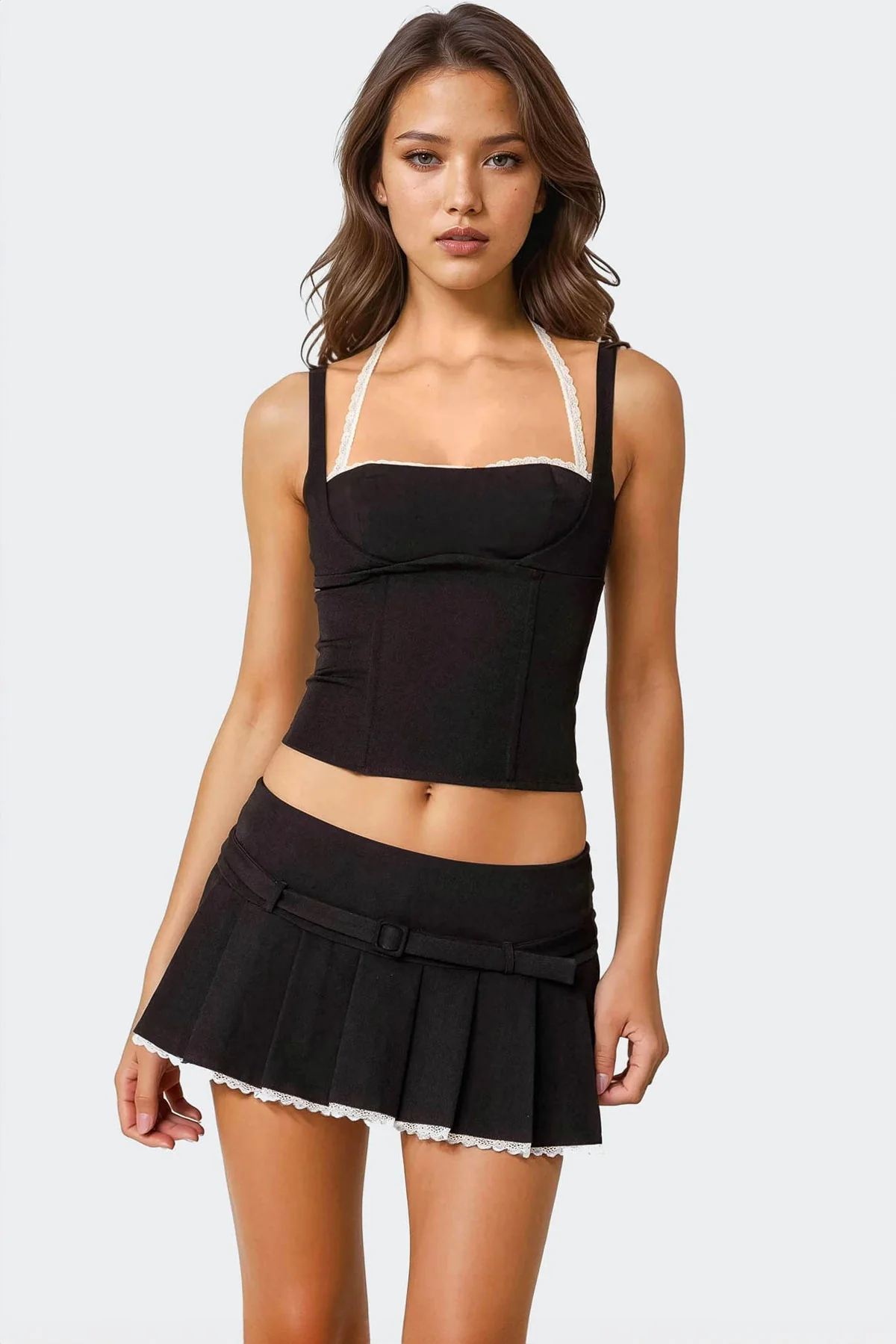 Lesly Lacey Layered Corset - Image 3