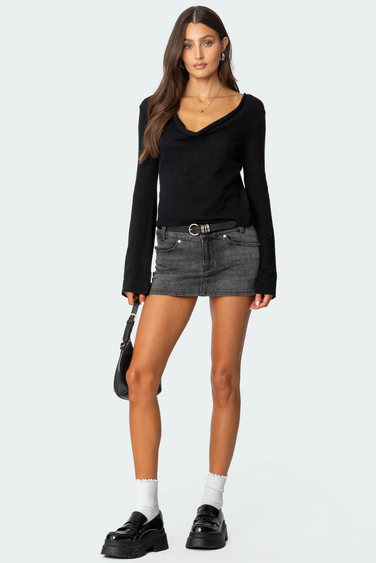 Amira Cowl Neck Sweater - Image 2