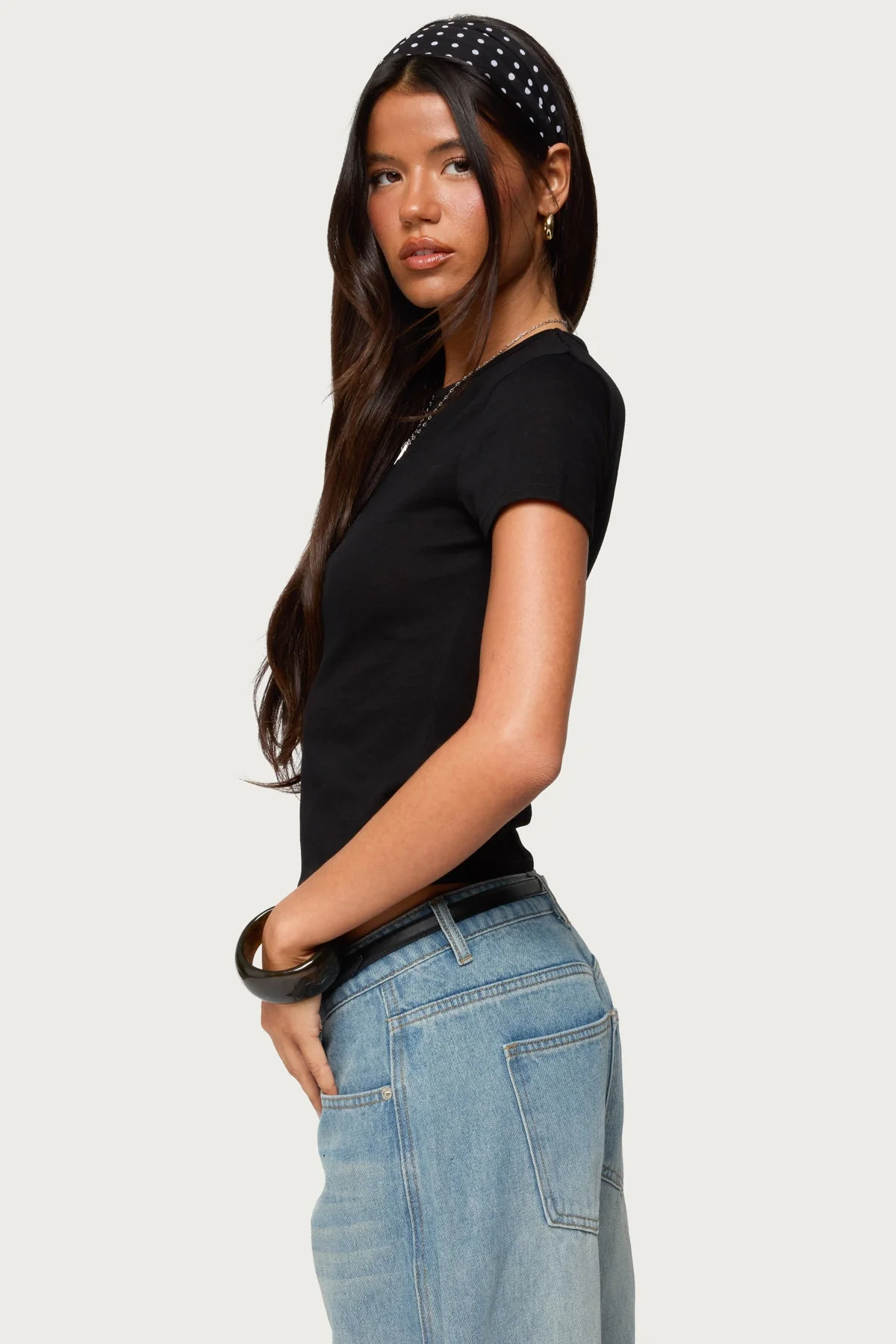 Nikkey Semi Sheer T Shirt - Image 5