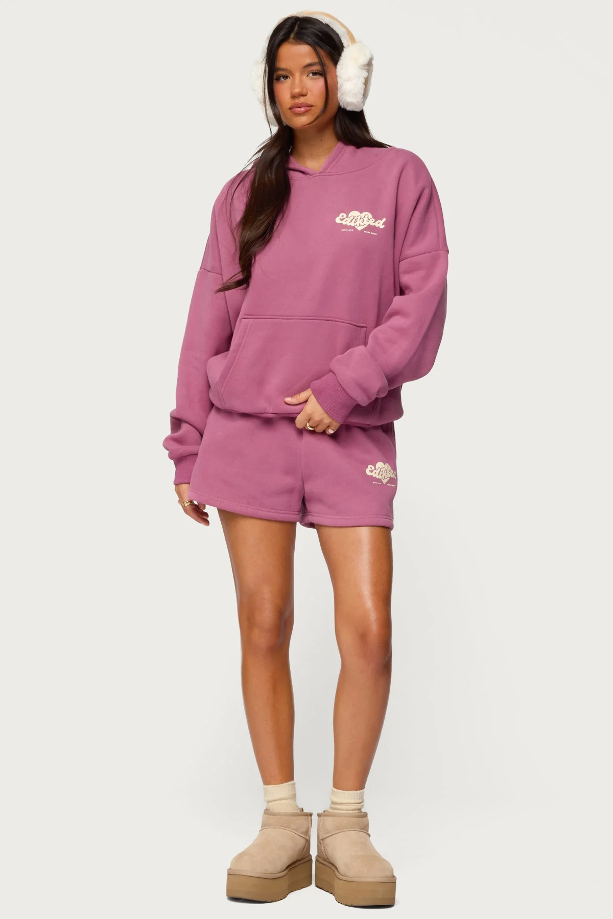 We're Edikted Sweat Shorts - Image 6
