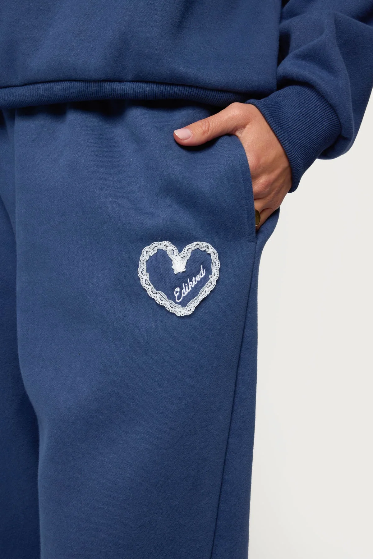 Love Edikted Wide Leg Joggers - Image 2