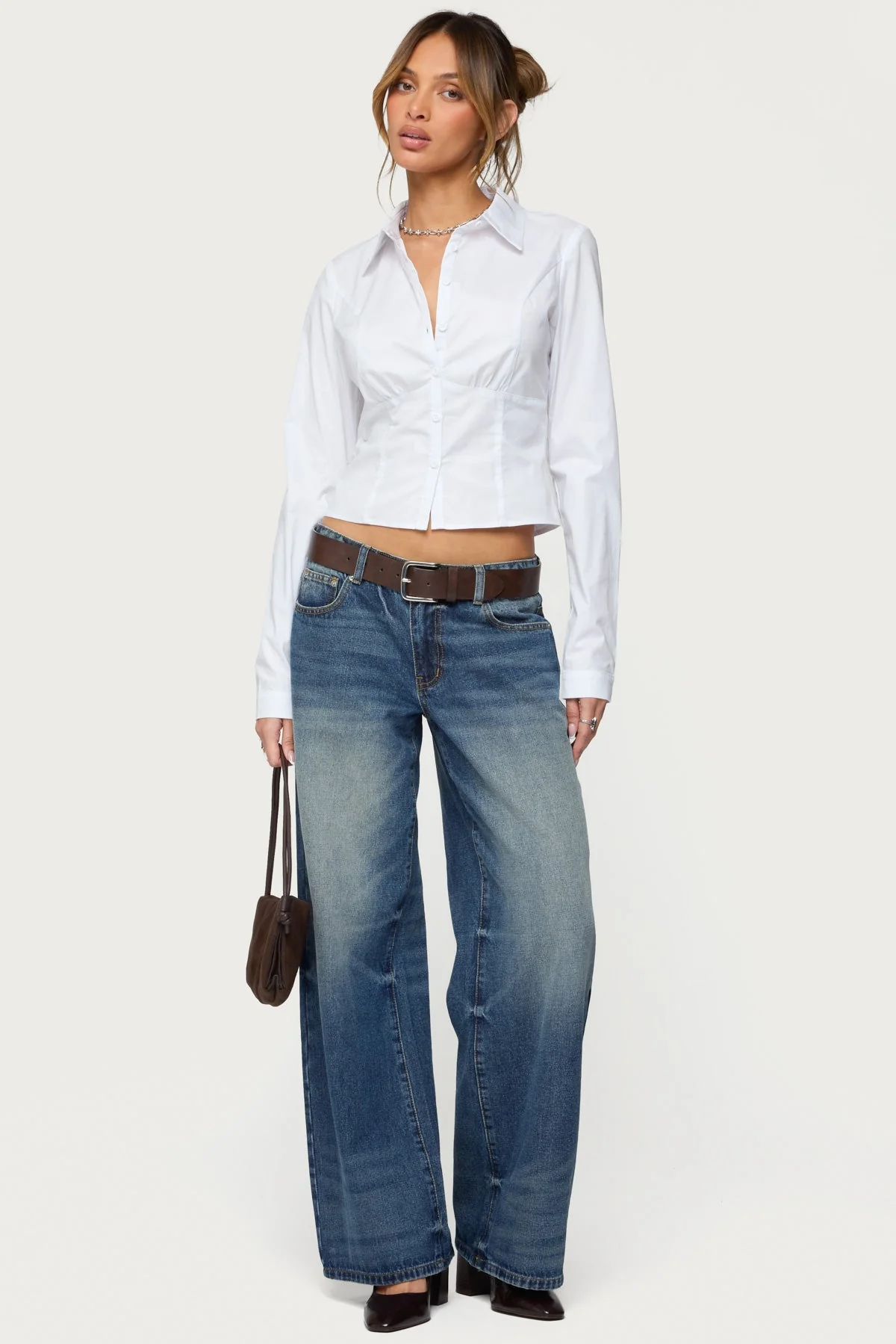 Laurna Tailored Button Up Shirt - Image 3