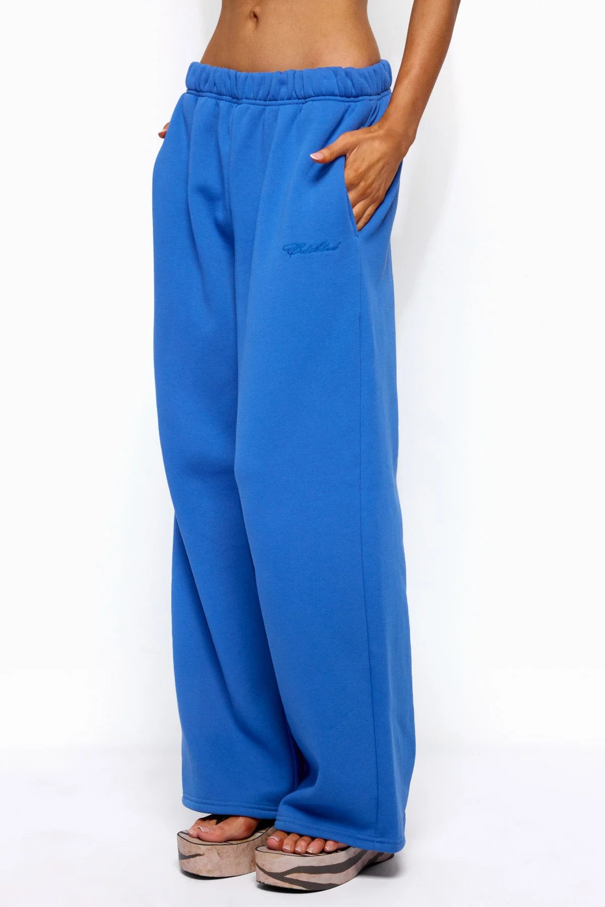 Basic Girl Wide Leg Edikted Joggers - Image 4