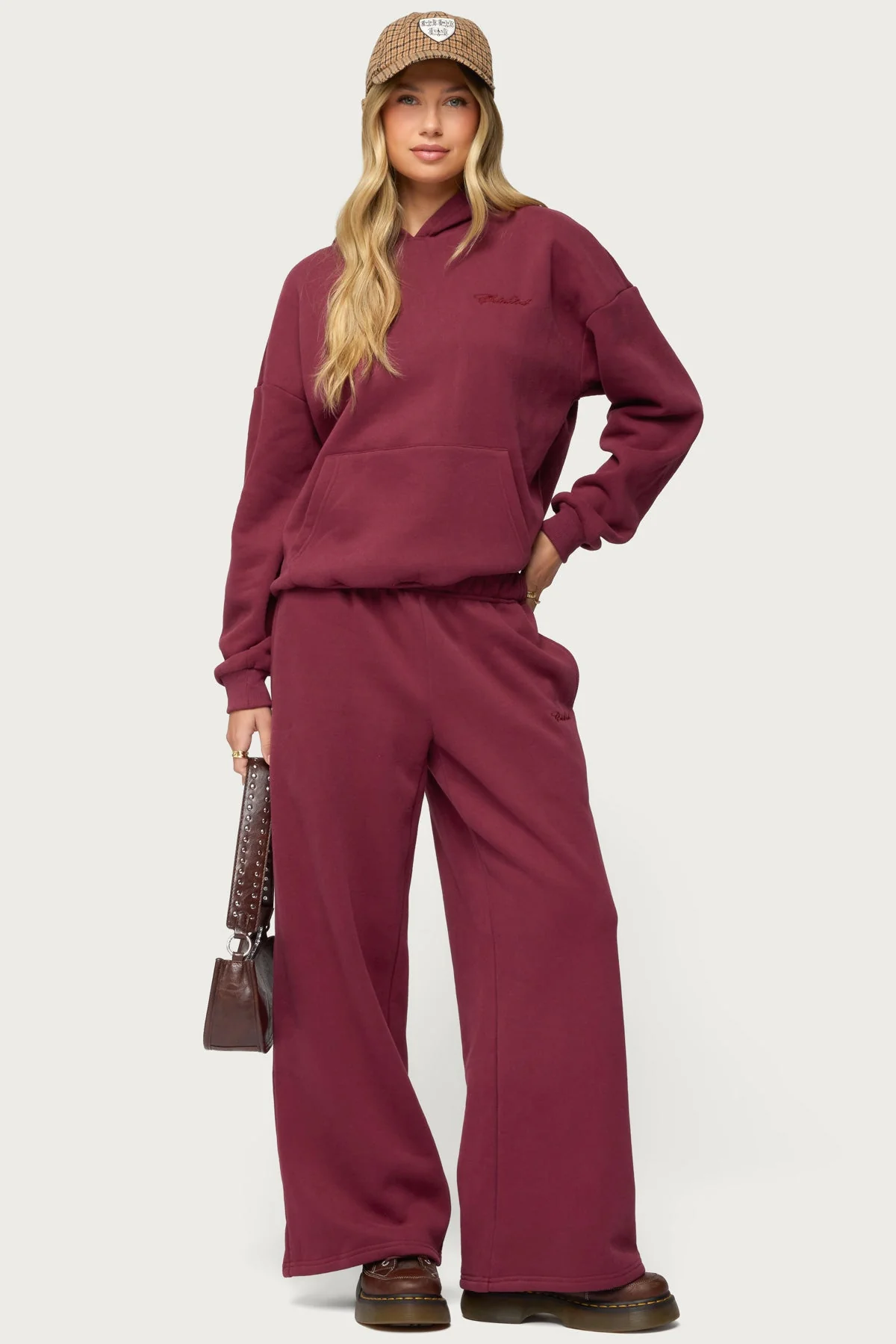 Basic Girl Wide Leg Edikted Joggers