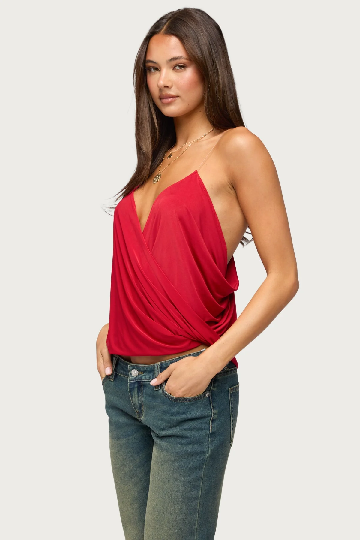 Ainsley Wrap Top - Image 4