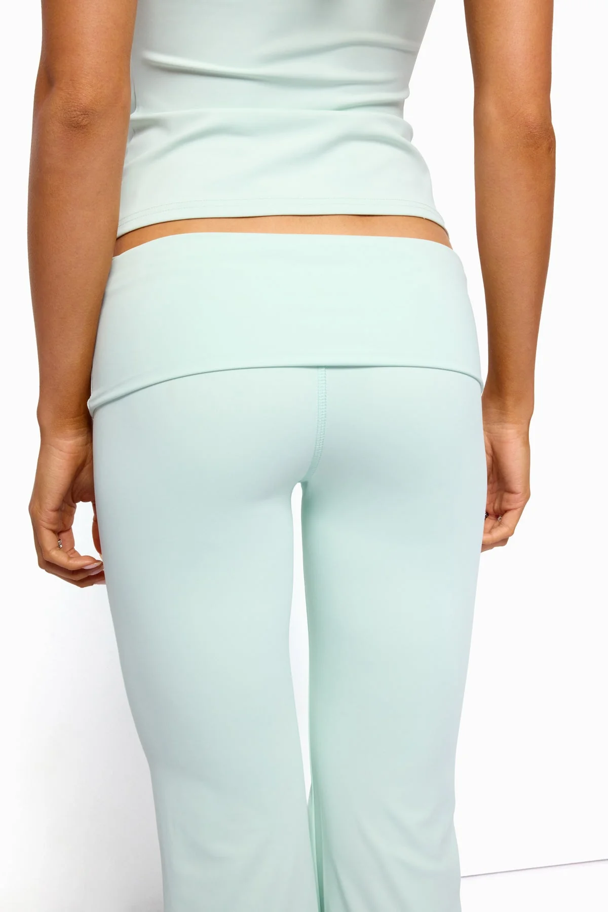 Oriane Foldover Flared Leggings - Image 5