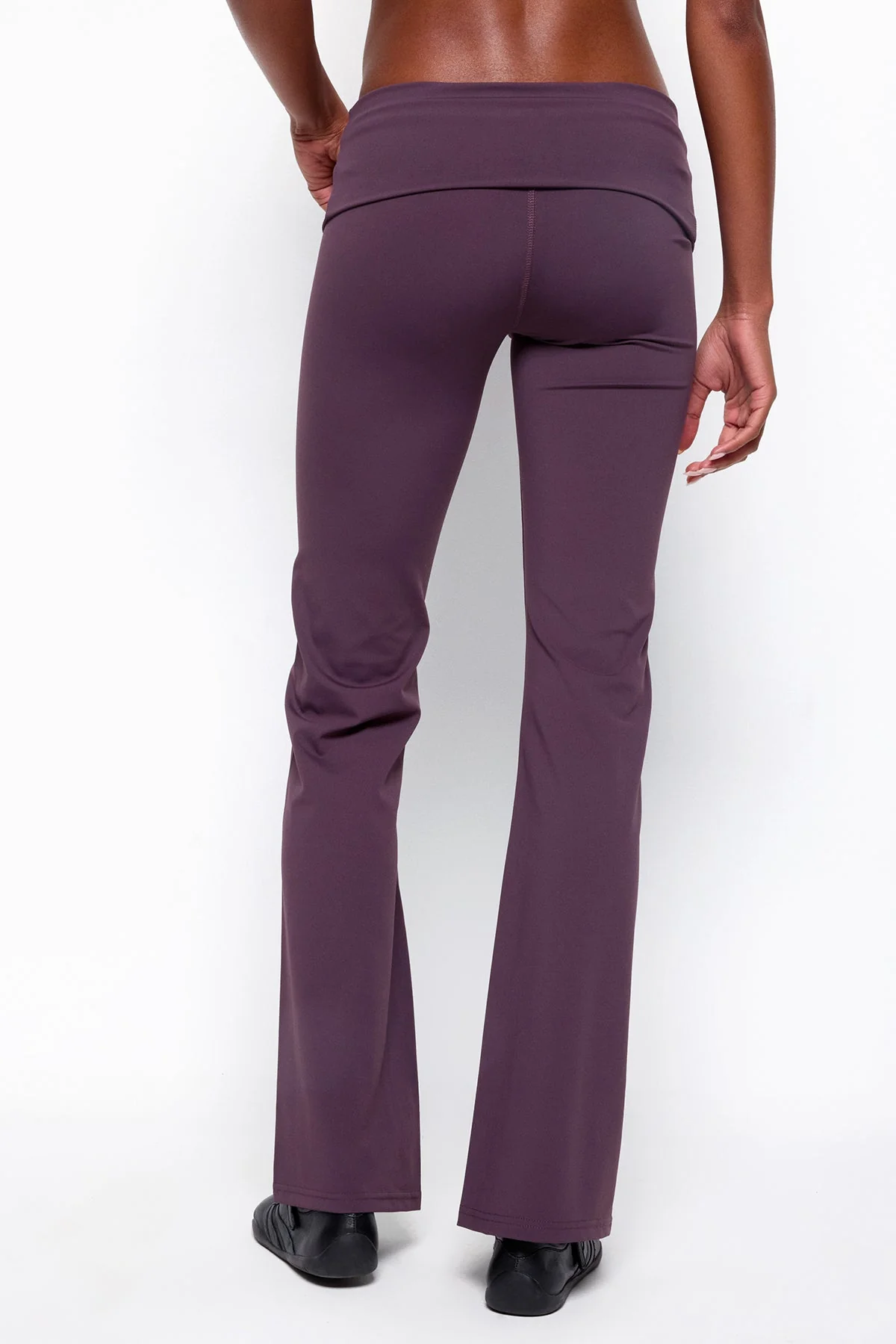 Oriane Foldover Flared Leggings - Image 5
