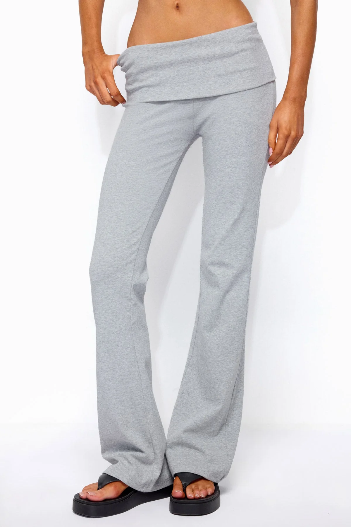 Ivanne Foldover Flared Trousers - Image 2