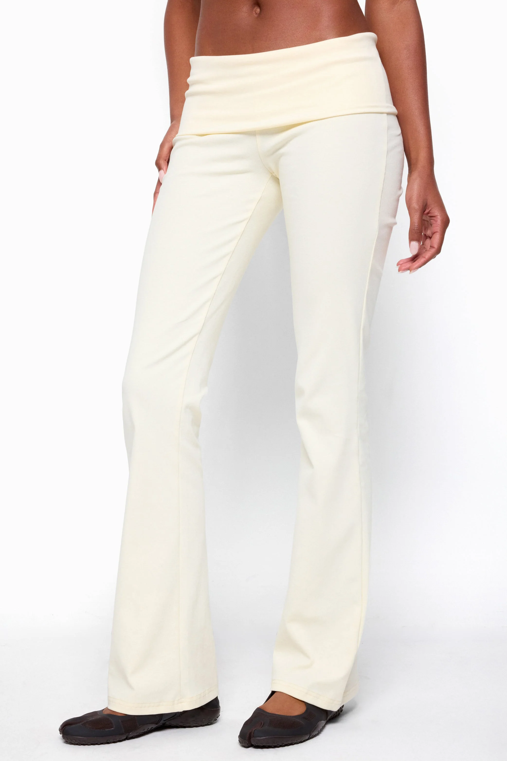 Ivanne Foldover Flared Trousers - Image 5