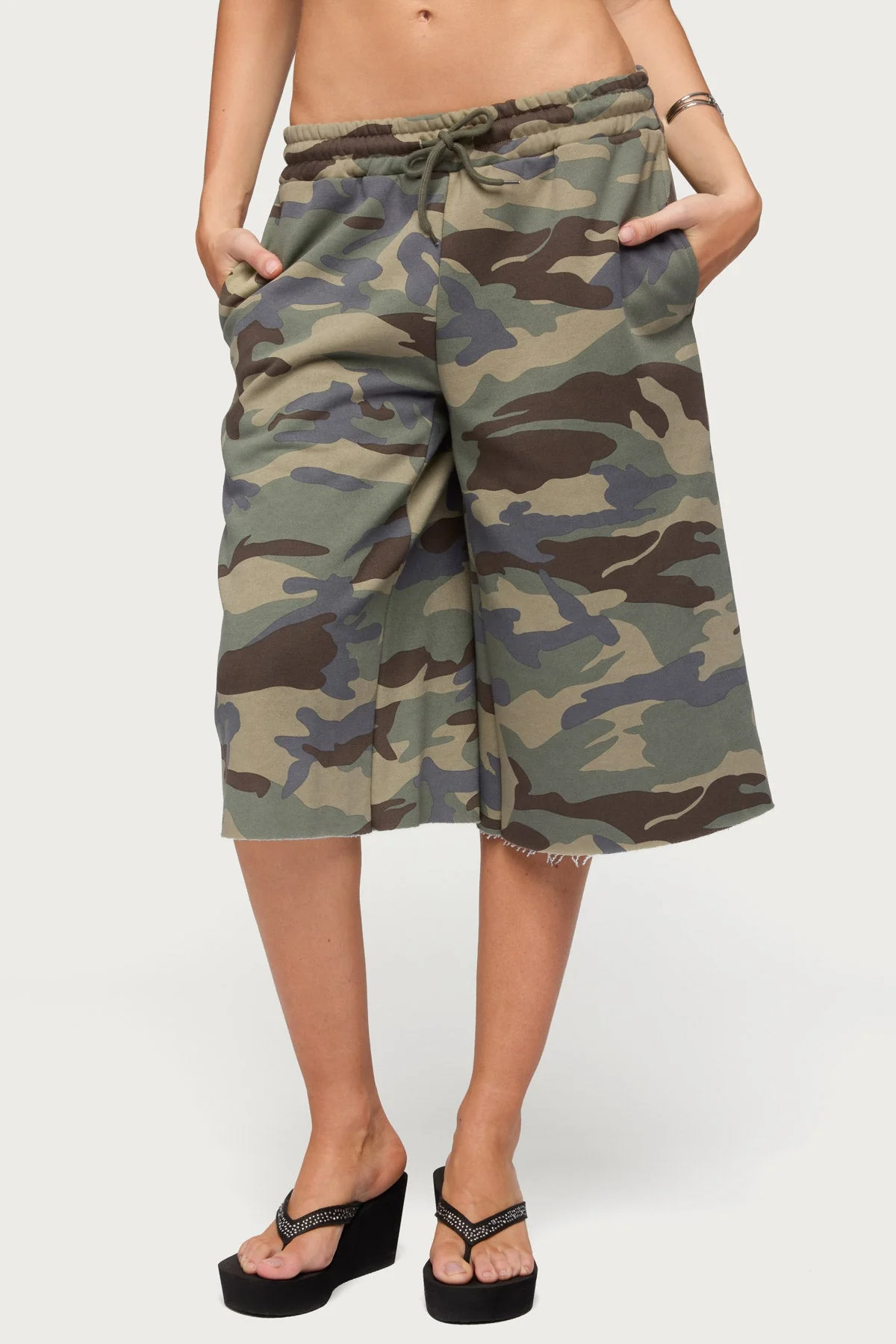 Amika Oversized Bermuda Shorts - Image 2
