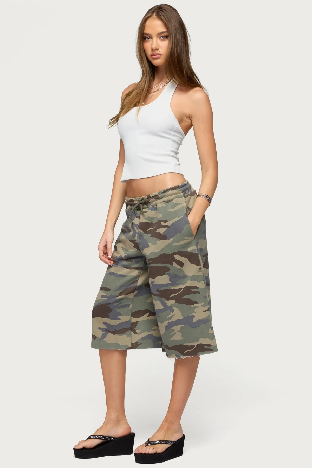 Amika Oversized Bermuda Shorts - Image 4
