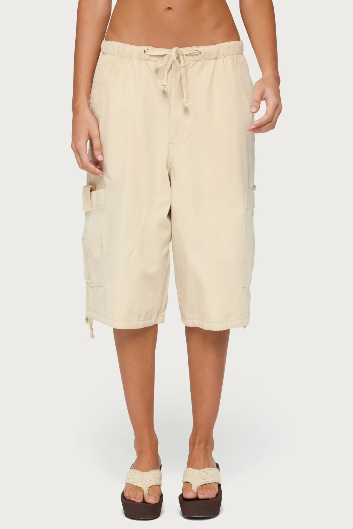 Azul Oversized Cargo Bermuda Shorts - Image 2