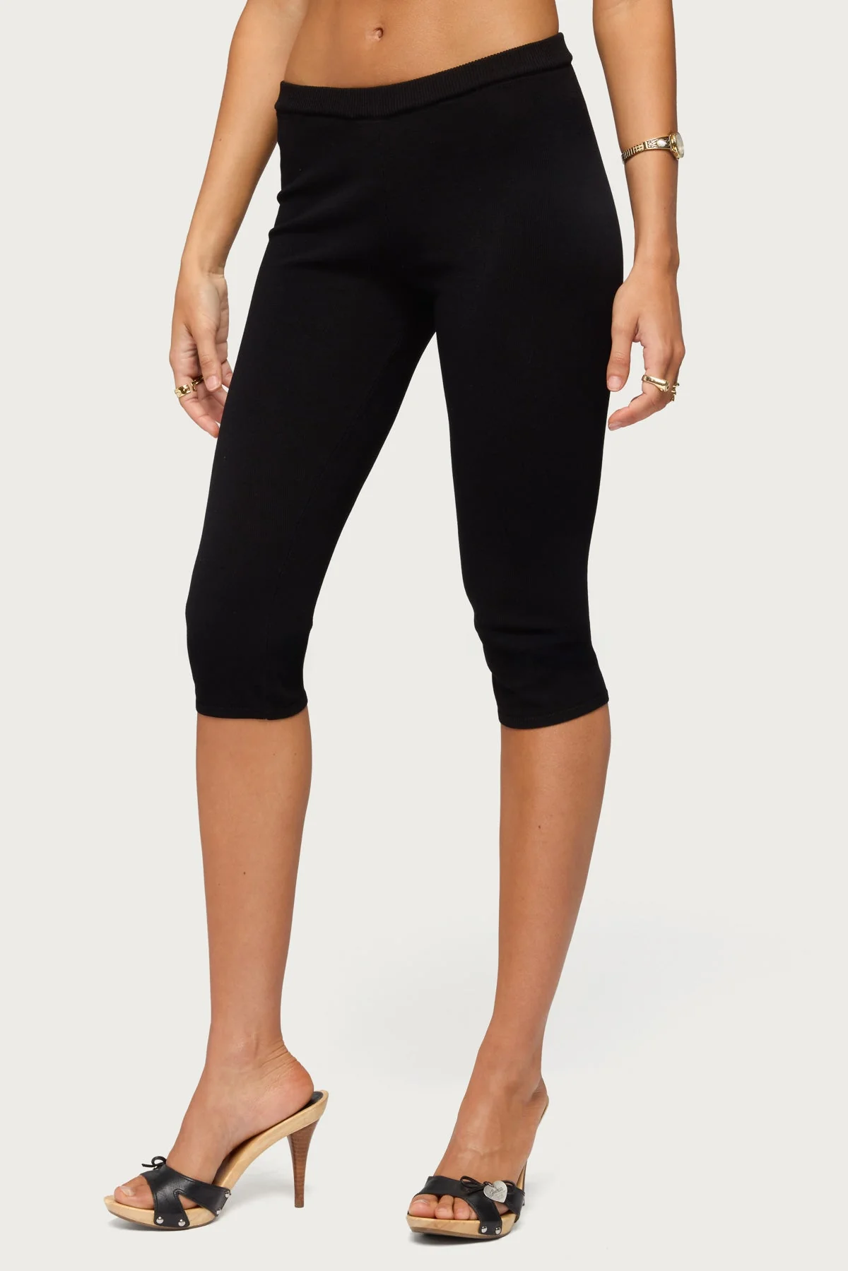 Vanessa Knit Capri Trousers - Image 4