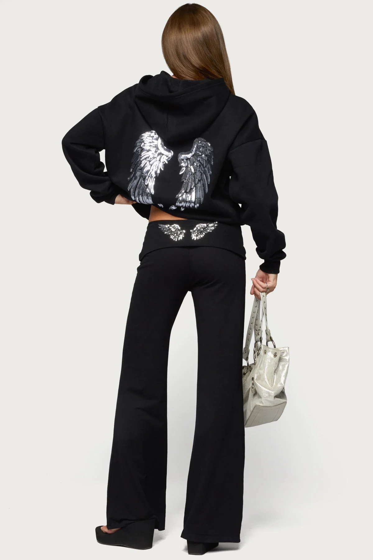 Angel Energy Sequin Hoodie - Image 2