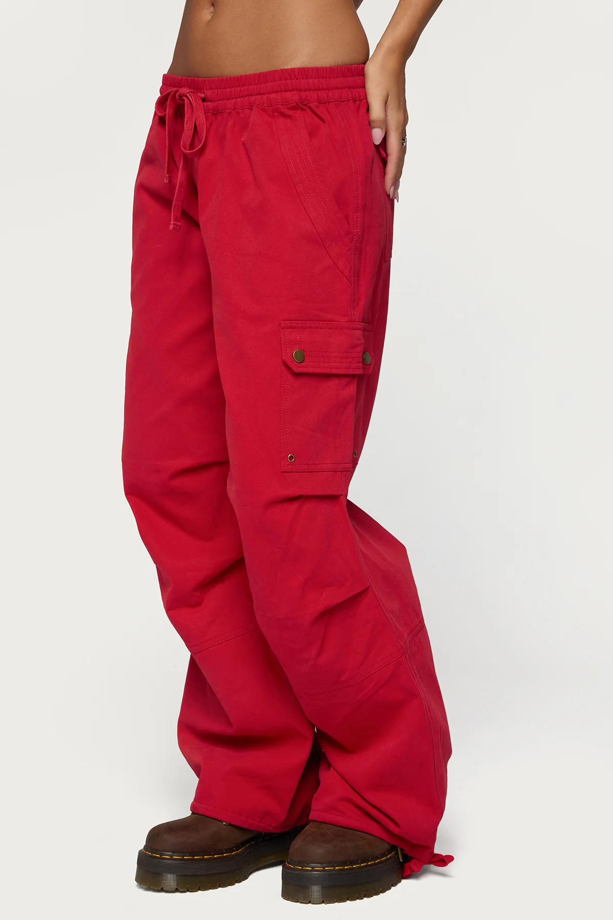 Paskal Twill Baggy Parachute Trousers - Image 3